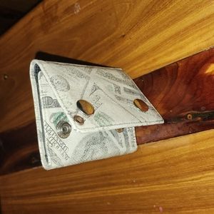 Money print wallet
